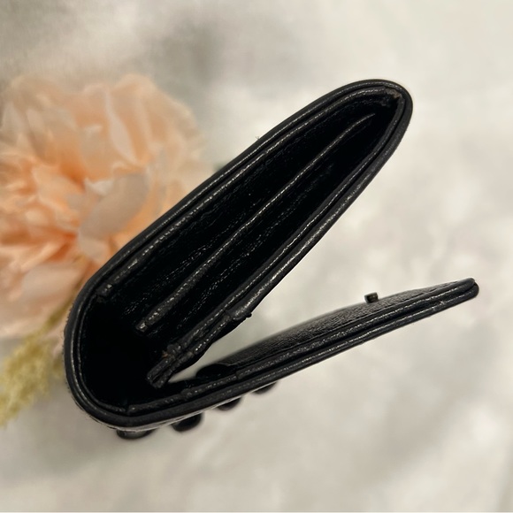 Burberry Continental Wallet in Black Leather - Smooth and Textured - Picture 4 of 16